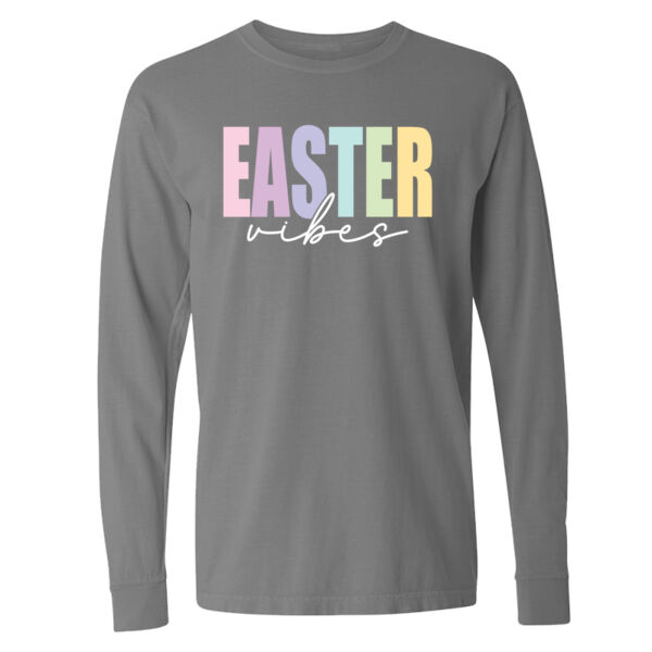 H2T Easter 2026 Logo 2 - Garment-Dyed Heavyweight Long Sleeve T-Shirt Thumbnail