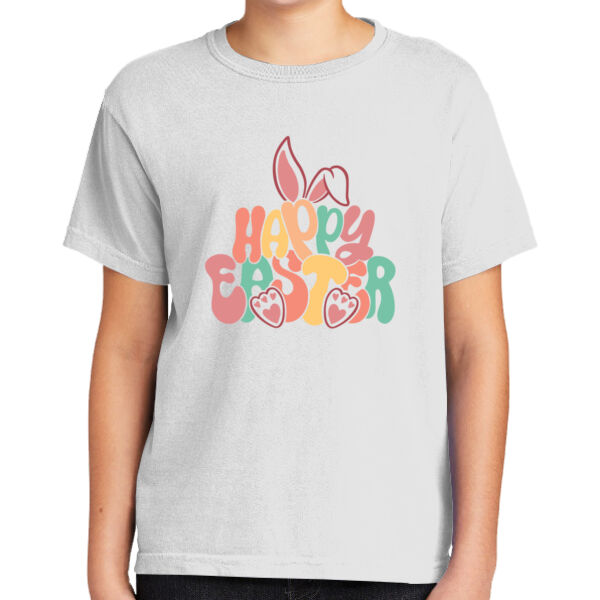 H2T Easter 2026 Logo 3 - Youth Heavyweight Ring Spun Tee Thumbnail