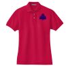 Women's Heavyweight Cotton Pique Polo Thumbnail