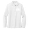 Women's Silk Touch Long Sleeve Polo Thumbnail